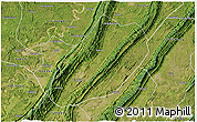 Satellite 3D Map of Linshui