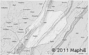 Silver Style 3D Map of Linshui