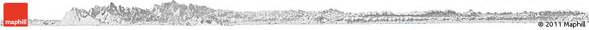 Silver Style Horizon Map of Linshui
