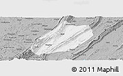 Gray Panoramic Map of Linshui