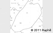 Blank Simple Map of Linshui