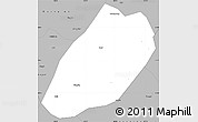 Gray Simple Map of Linshui