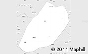 Silver Style Simple Map of Linshui