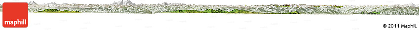 Satellite Horizon Map of Luhuo, lighten