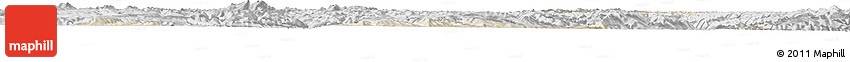 Shaded Relief Horizon Map of Luhuo, desaturated Shaded Relief Horizon Map of Luhuo, desaturated