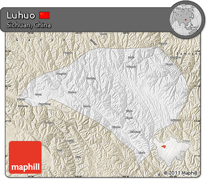 Classic Style Map of Luhuo