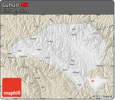 Classic Style Map of Luhuo