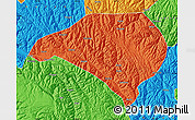 Political Map of Luhuo