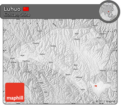 Silver Style Map of Luhuo