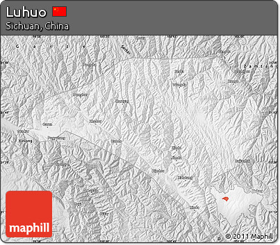 Silver Style Map of Luhuo
