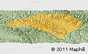 Savanna Style Panoramic Map of Luhuo
