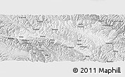 Silver Style Panoramic Map of Luhuo