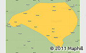 Savanna Style Simple Map of Luhuo