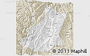 Classic Style 3D Map of Mianning
