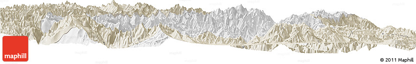 Classic Style Horizon Map of Mianning