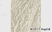 Shaded Relief Map of Mianning