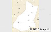 Classic Style Simple Map of Mianning