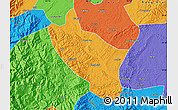 Political Map of Muchuan