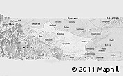 Silver Style Panoramic Map of Muchuan