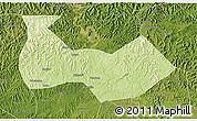 Physical 3D Map of Nanbu, satellite outside