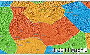 Political 3D Map of Nanbu