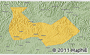 Savanna Style 3D Map of Nanbu