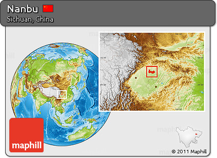 Physical Location Map of Nanbu