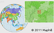 Political Location Map of Nanbu