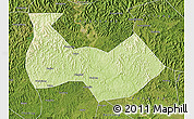 Physical Map of Nanbu, satellite outside
