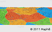 Political Panoramic Map of Nanbu