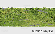 Satellite Panoramic Map of Nanbu