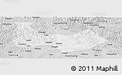 Silver Style Panoramic Map of Nanbu
