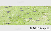 Physical Panoramic Map of Nanchong