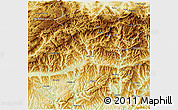Physical 3D Map of Nanjiang
