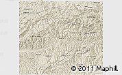 Shaded Relief 3D Map of Nanjiang