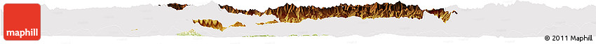 Physical Horizon Map of Nanjiang, cropped outside