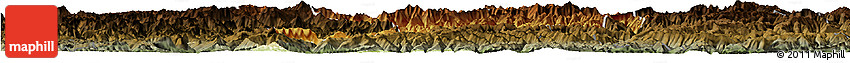 Physical Horizon Map of Nanjiang, darken Physical Horizon Map of Nanjiang, darken