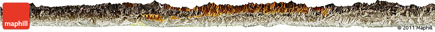 Physical Horizon Map of Nanjiang, semi-desaturated