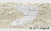 Classic Style Panoramic Map of Nanjiang