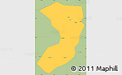 Savanna Style Simple Map of Nanjiang