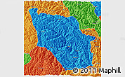 Political 3D Map of Nanping