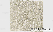 Shaded Relief 3D Map of Nanping