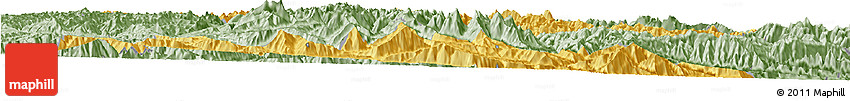 Savanna Style Horizon Map of Nanping