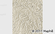 Shaded Relief Map of Nanping