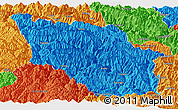 Political Panoramic Map of Nanping