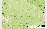 Physical Map of Neijiang
