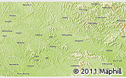 Physical 3D Map of Peng An