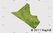 Satellite Map of Peng An, cropped outside