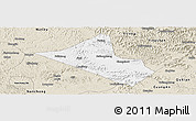 Classic Style Panoramic Map of Peng An