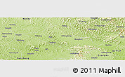 Physical Panoramic Map of Peng An